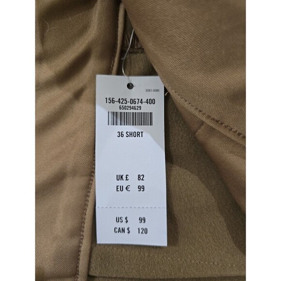 Abercrombie & Fitch Faux Leather Pants Womens Plus Size 36 22 Wide Leg Tailored - Picture 8 of 10